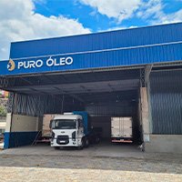 Caminhão atendido na Puro Óleo